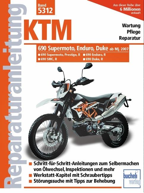 Produktbild KTM 690 Supermoto, Enduro, Duke (Deutsch, 2021)