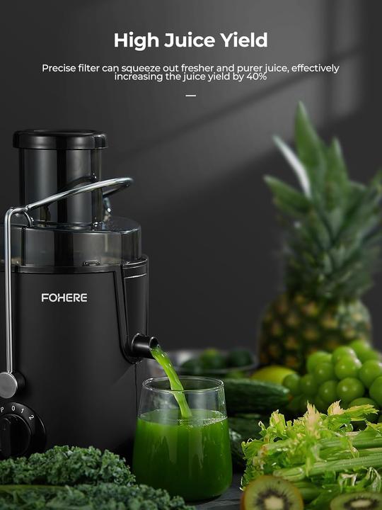 Actual product image Fohere Entsafter
