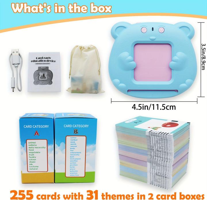 Produktbild Activity Board DE/ENG sprechende Flash-Karten (Deutsch, Englisch, 1 - 6 Jahre)