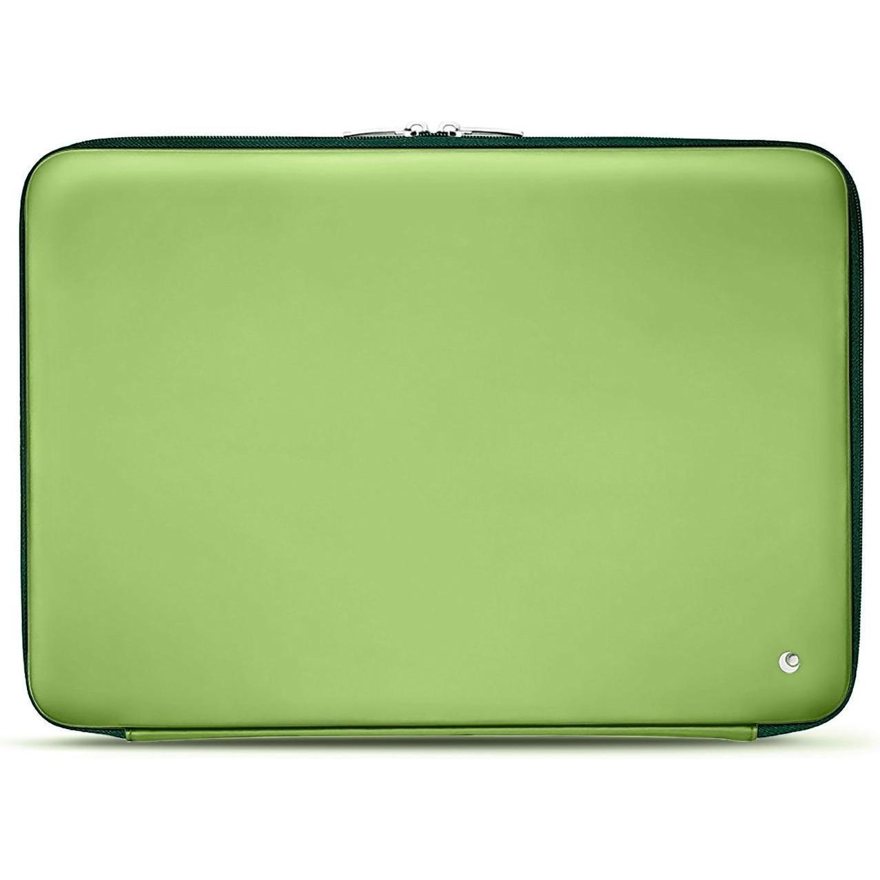 Noreve Lederhülle, Notebooktasche, Grün