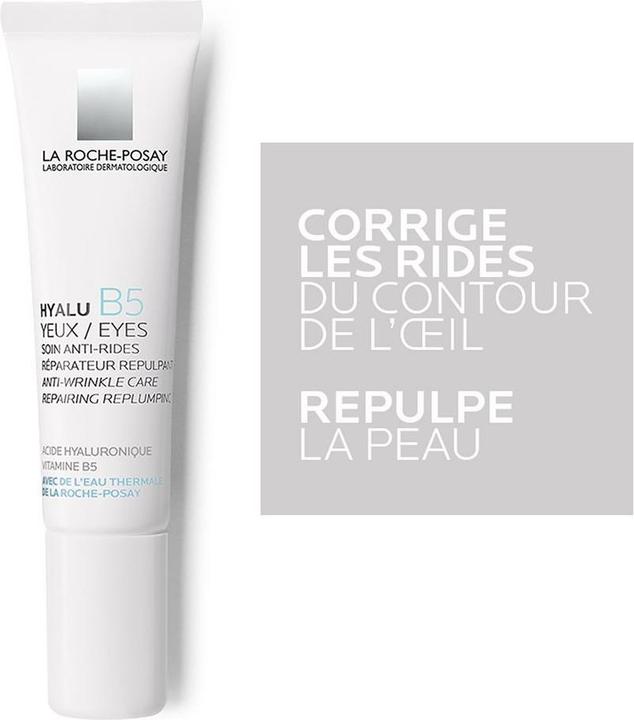 La Roche Posay Hyalu B5 Anti-Falten-Pflege regenerierend und auffüllend (Augenpflege Crème, 25 ml)