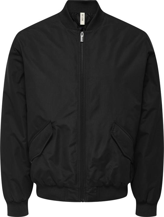 Actual product image Only & Sons Jacke Onsrussel Padded Bomber Schwarz (S)
