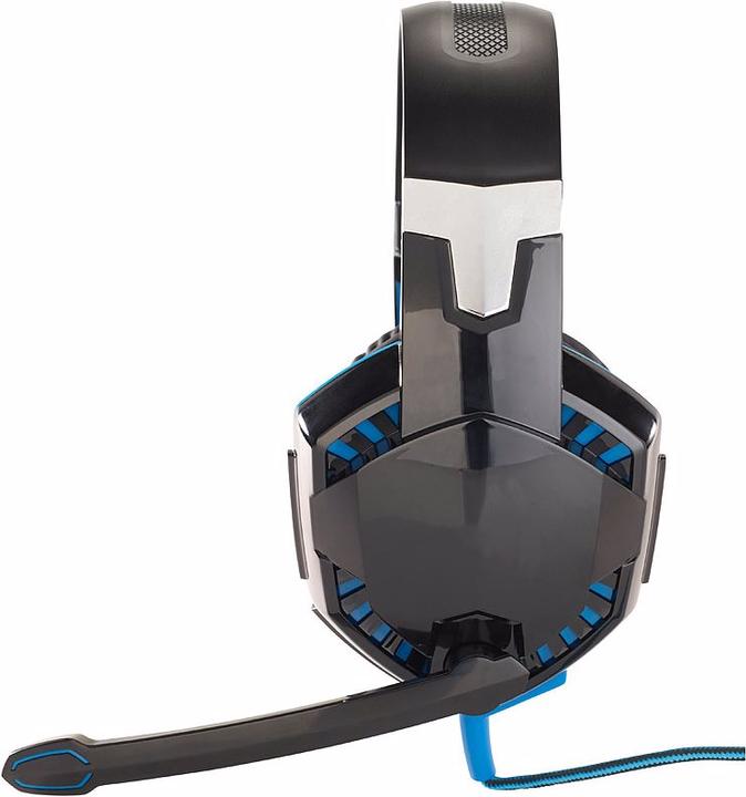 Immagine prodotto Mod-it Cuffia da gioco illuminata con telecomando via cavo e interruttore del microfono (Cablato)