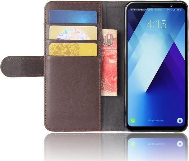 Image du produit MU Classic Étui pour téléphone portable en cuir véritable (Samsung Galaxy A8 (2018))
