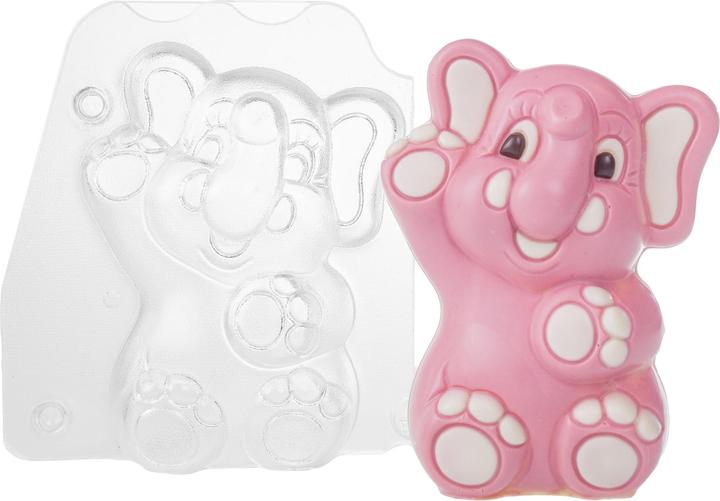 Actual product image miniSchoggi Chocolate mold elephant