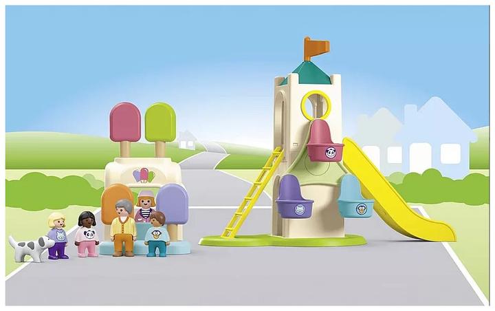 Actual product image Playmobil 1.2.3: Adventure tower with ice cream stand