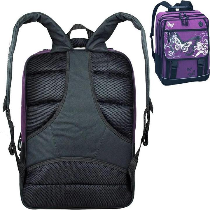 Actual product image Fabrizio Butterfly school bag/backpack