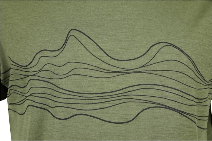 Image du produit Stoic Merino155 LaholmSt. Print T-Shirt Lines (3XL)