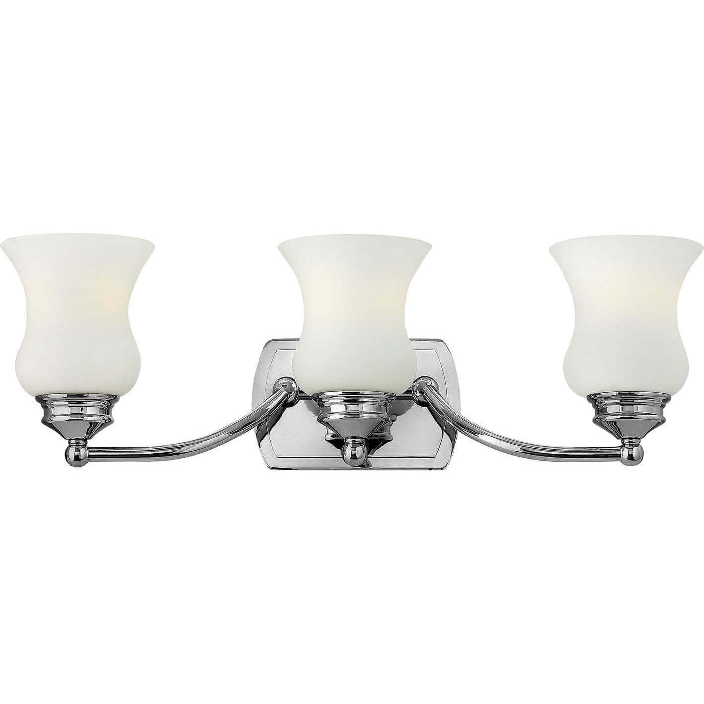 Elstead Lighting, Wandleuchte + Deckenleuchte, Constance LED Wandleuchte G9 3-fach Poliertes Chrom IP44 (960 lm, G9)
