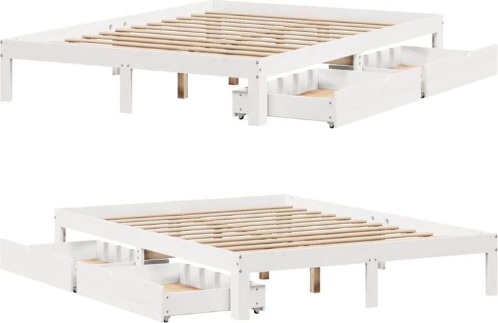Actual product image vidaXL Bettrahmen (140 x 190 cm)