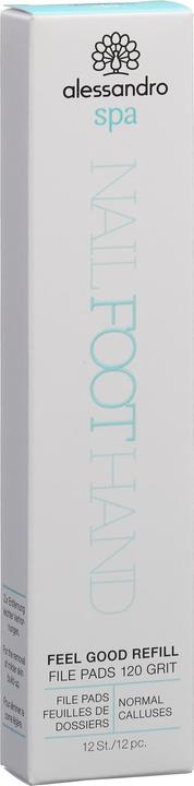 Actual product image Alessandro Spa - Foot Feel Good Refill 120 Grit (Foot deodorant & powder, 12 ml)