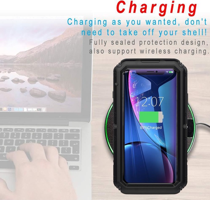 Produktbild Cadorabo Outdoor Hülle 360 Grad Schutz (Apple iPhone XR)