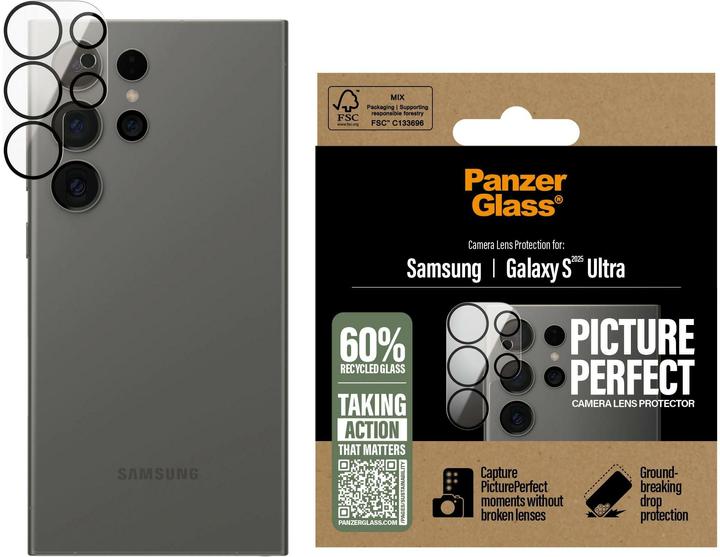 Produktbild PanzerGlass ® PicturePerfect Kameraschutz (1 Stk., Samsung Galaxy S25 Ultra)