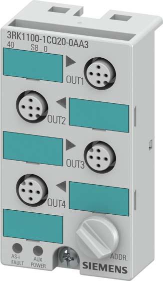 Produktbild Siemens AS-I Kompaktmodul K45 (3RK1100-1CQ20-0AA3)