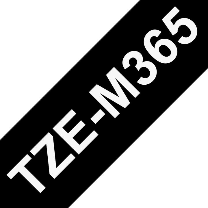 Produktbild Brother TZe-M365 Matt (3.60 cm, Schwarz)