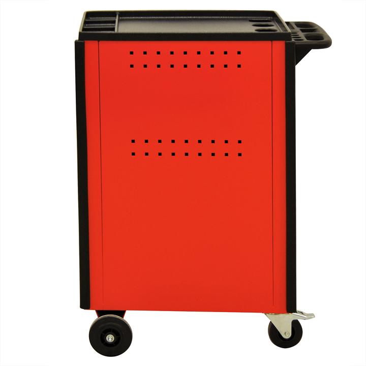 Actual product image ADB Basic workshop trolley red 6 drawers (6x)