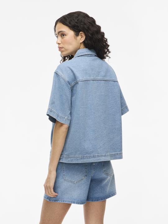 Actual product image Vila VIHIMLA Kurzärmeliges Jeanshemd (42)