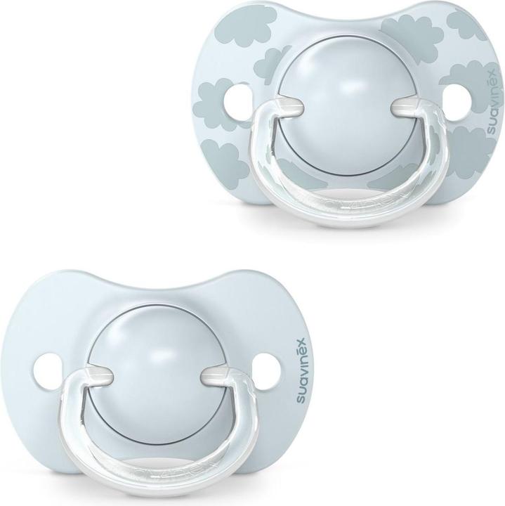 Actual product image Suavinex Soother set (2 pcs.) SX Pro Dreams 0-6M blue (2x, 0 - 6 Months)