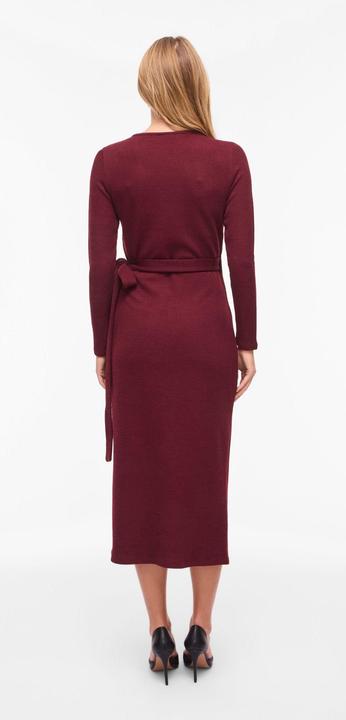 Produktbild Vila VIRAFFI Midi Kleid mit V-Ausschnitt (M)