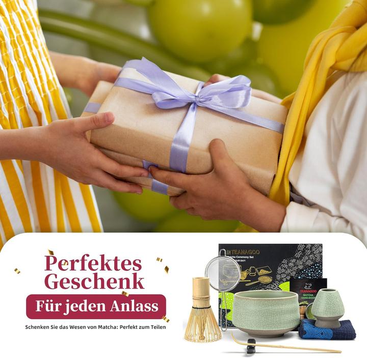 Produktbild Teanagoo 7-teiliges Matcha Tee-Set mit Besen und Zubehör