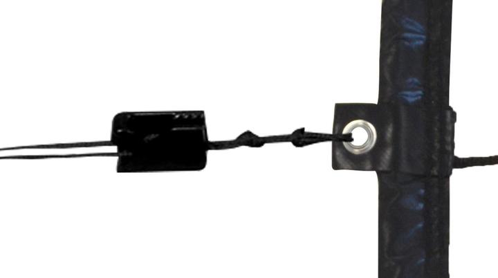 Image du produit Sporti Filet volley compétition 9.50x1M PP tressé 4mm simple maille 100 câble acier