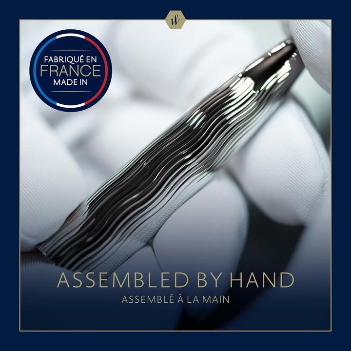 Image du produit Waterman Stylo plume Hémisphère DeLuxe C.C Deep Lacquer F B. (Bleu, Bleu, 1x)