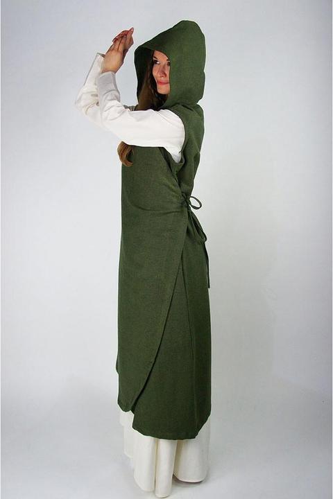 Produktbild Carbone Damen Mittelalter Wickelkleid Gerlin (L, XL)