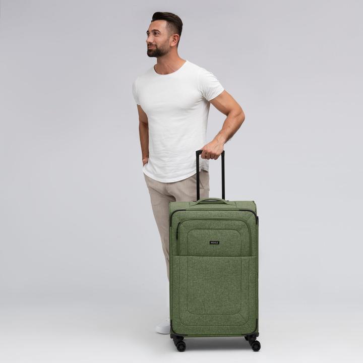 Produktbild Redolz Essentials 12 LARGE 4-Rollen Trolley 79 cm mit Dehnfalte (98 l)