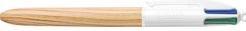 Immagine prodotto Bic Penna a sfera retrattile 4 colori stile legno (Natura/bianco, 1 x)