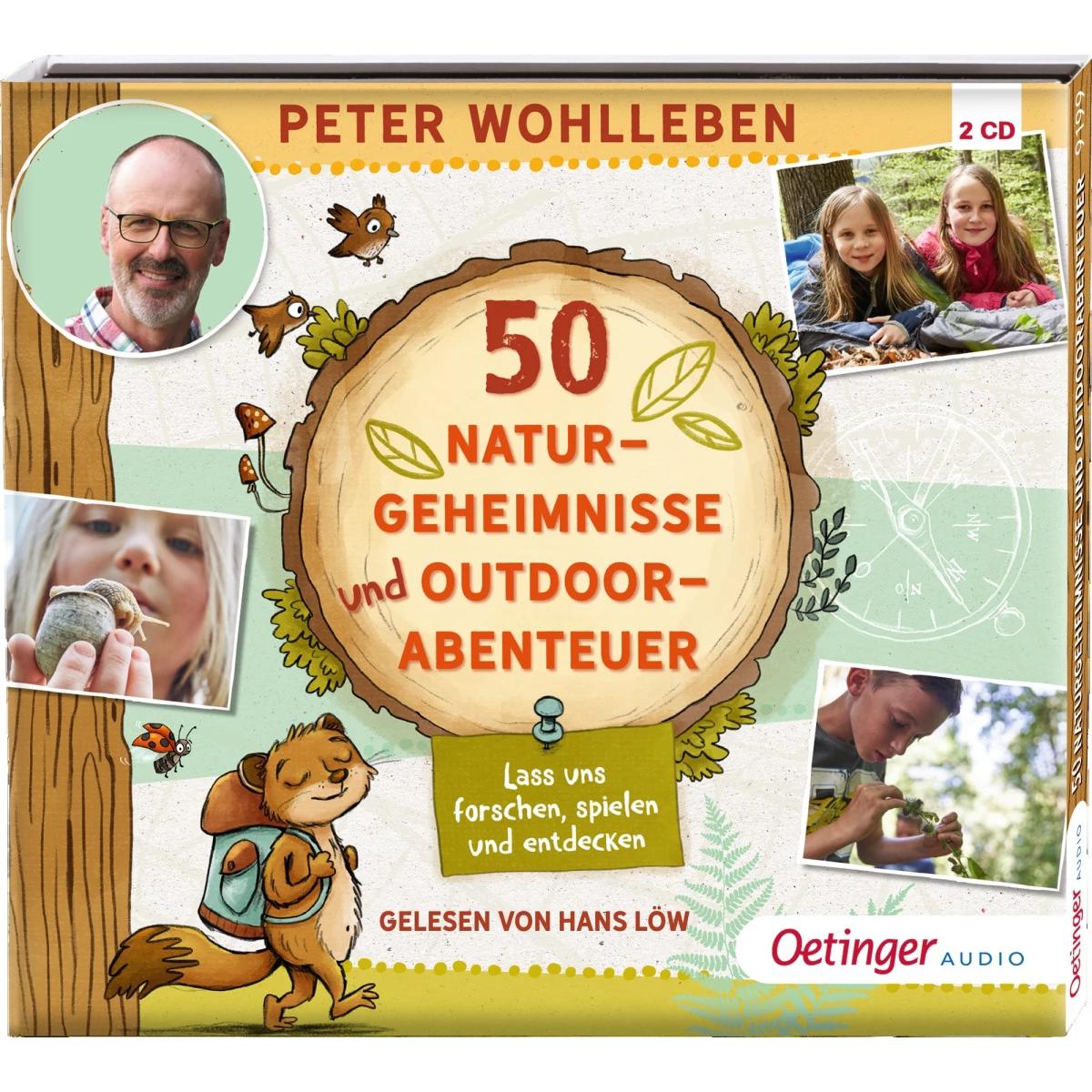 50 Naturgeheimnisse und Outdoorabenteuer, Kinderbücher von Peter Wohlleben