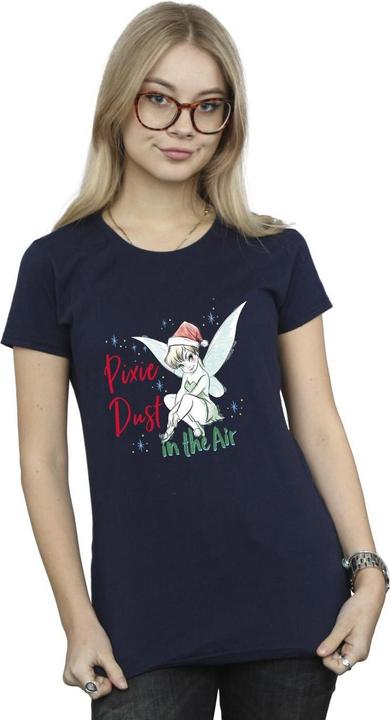 Actual product image Disney Womens/Ladies Tinker Bell Pixie Dust Cotton T-Shirt (L)