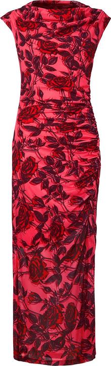 Actual product image Joe Browns Rouched Floral Mesh Midi Dress (44)