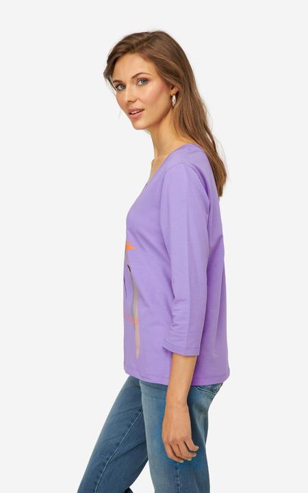 Immagine prodotto Laurasøn T-Shirt, Robbe, V-Ausschnitt, 3/4-Ärmel, OEKO-TEX (L)