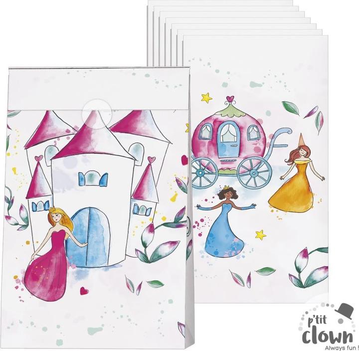 Actual product image P'tit Clown Princess Princess for a day goody bags (8 pcs.)