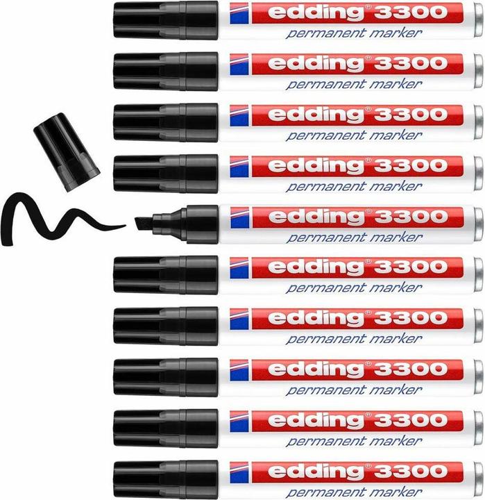 Productafbeelding Edding Permanente Marker 3300 1-5mm (10x)