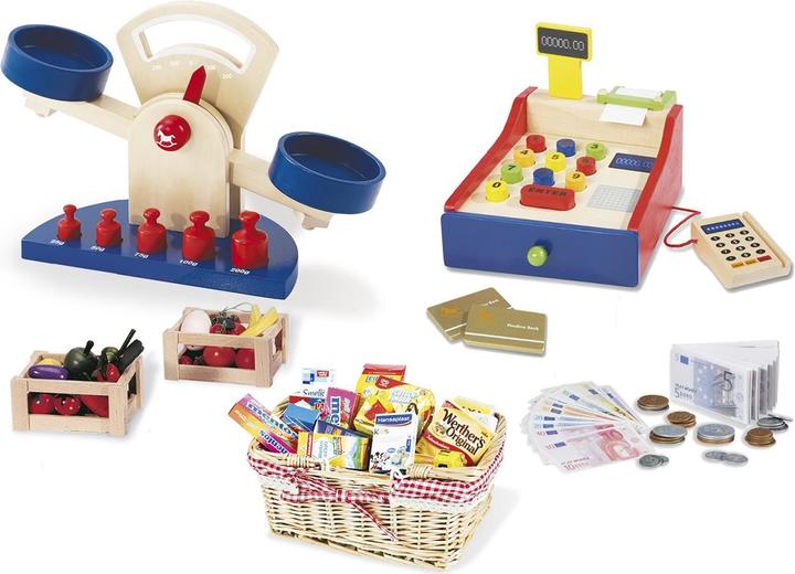 Produktbild Pinolino Kaufladenzubehör-Set gross, 6-teilig