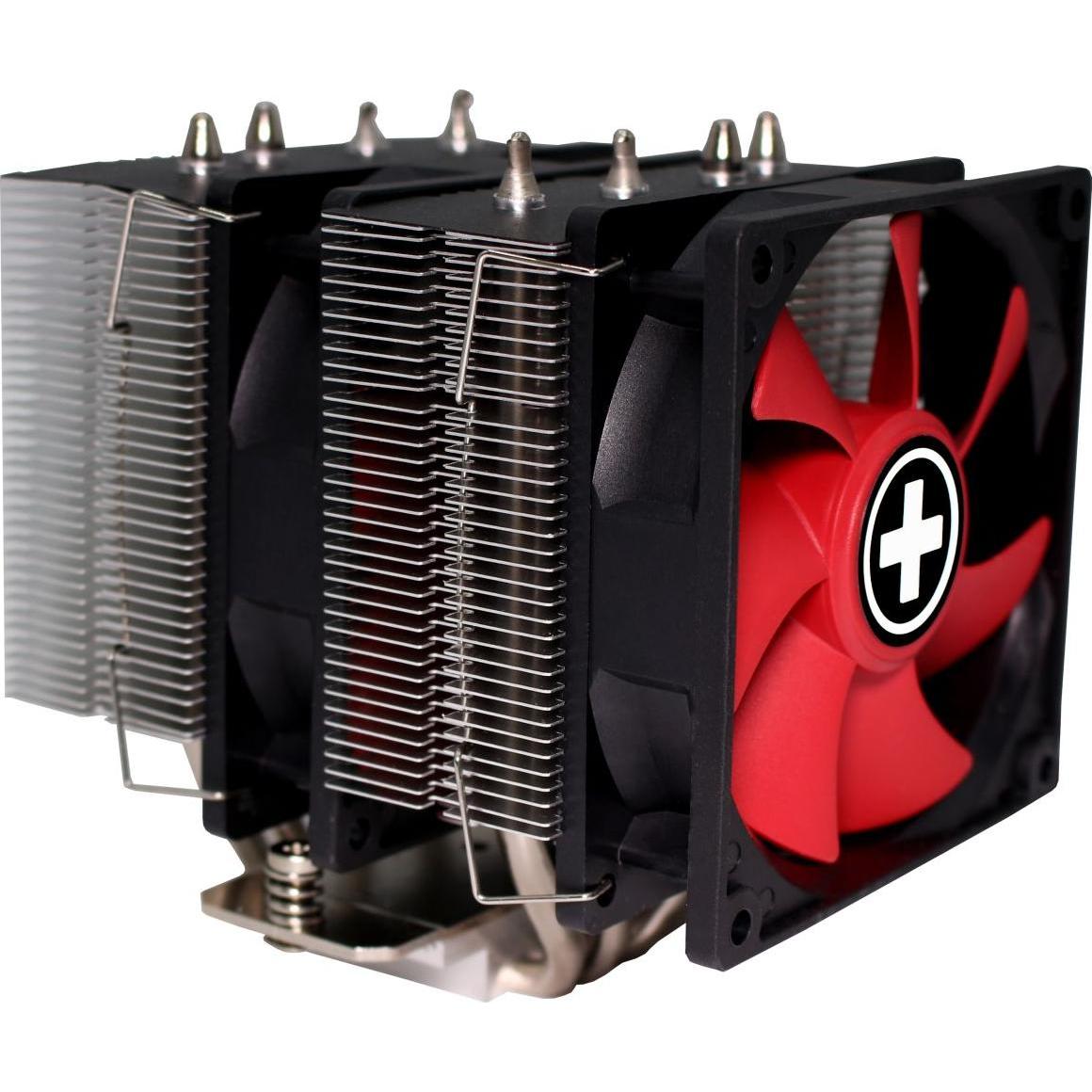 Xilence M504D (125 mm), Dissipatore CPU, Rosso, Nero