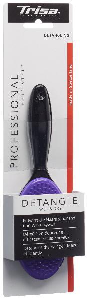 Actual product image Trisa Detangle hairbrush small with handle
