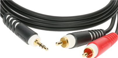 Produktbild Klotz Kabel AY7-0100 Miniklinke-Cinch 1m (1 m)