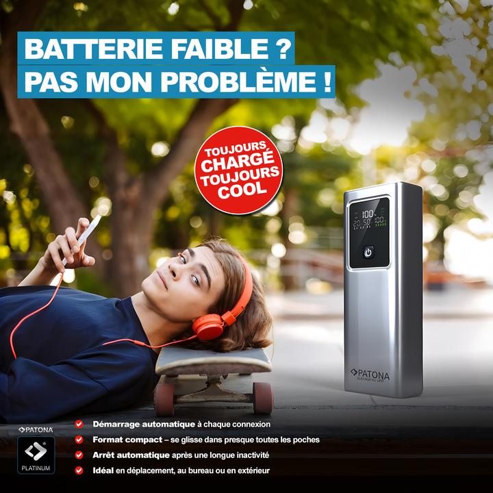 Image du produit Patona Luxury One PD100W (20000 mAh, 100 W, 74 Wh)