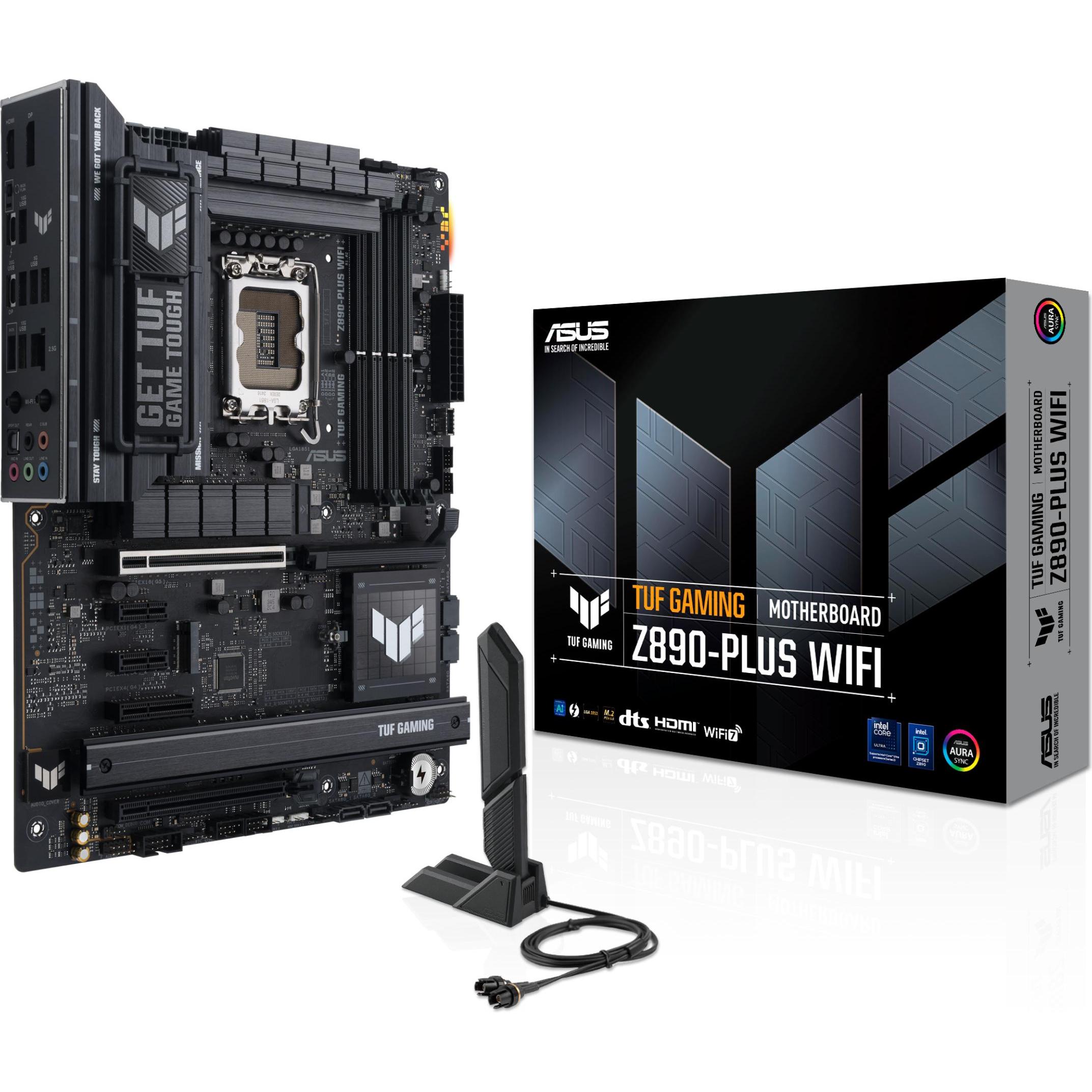 ASUS TUF GAMING Z890-PLUS WIFI (LGA 1851, Intel Z890, ATX), Mainboard