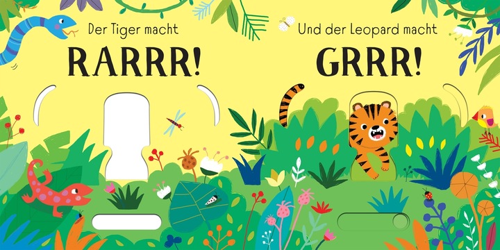 Actual product image Push and listen: Wild animals (German)