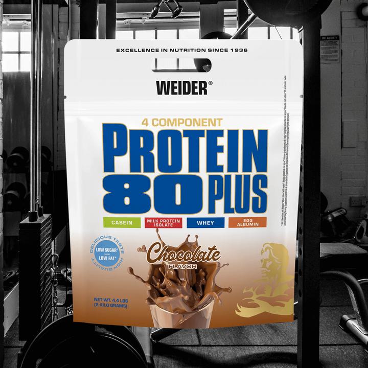 Actual product image Weider Protein 80 Plus (Chocolate, 1 pcs., 2000 g)