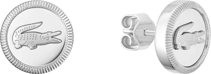 Immagine prodotto Lacoste Orecchini Memento in acciaio con coccodrillo 2040407 (Acciaio)