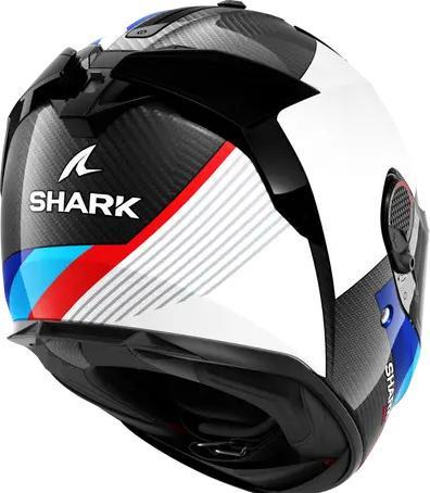 Actual product image Shark SPARTAN GT PRO CARBON DOKHTA weiss-blau-rot XL (XL)