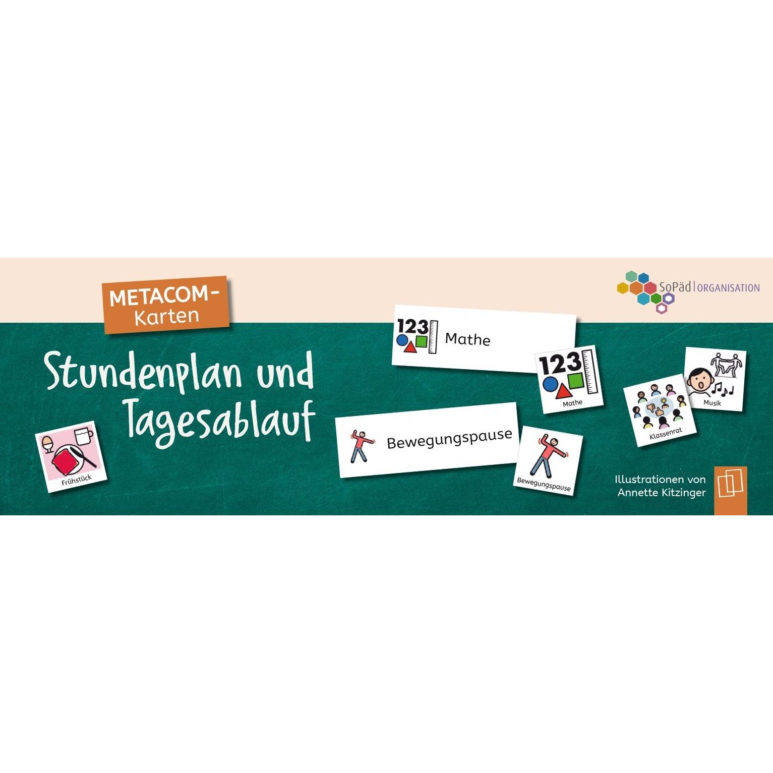 Thumbnail - An der Ruhr, Agenda, METACOM-Karten: Stundenplan und Tagesa (Deutsch)