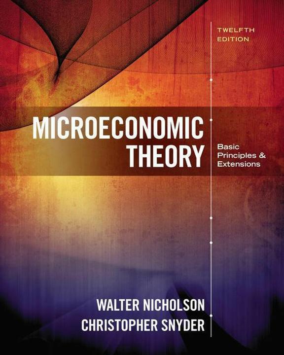 Produktbild Microeconomic Theory (Englisch, 2016)