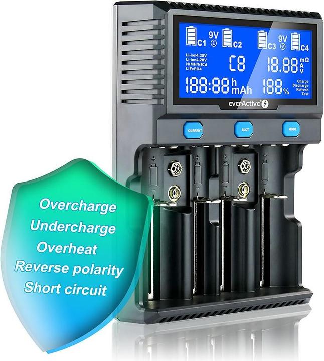 Produktbild Everactive UC-4200 (1 Stk., C, AAA, AA, Ladegerät ohne Akku)