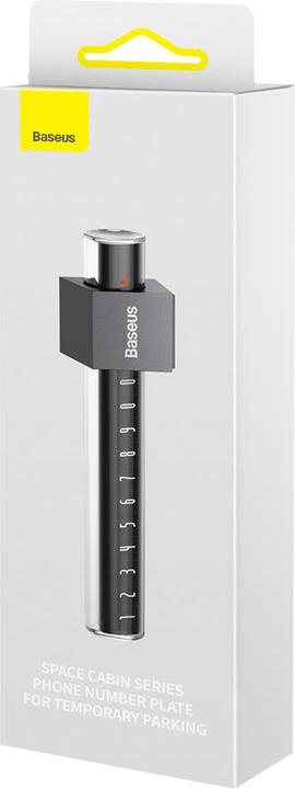 Actual product image Baseus Space Cabin temporary parking number plate