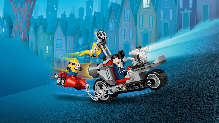 Actual product image LEGO Unstoppable motorcycle chase (75549, LEGO Minions)